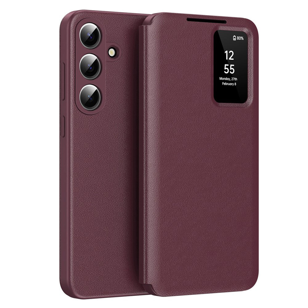 Futrola za Samsung Galaxy S26 Plus S947, Techsuit, SmartView, Crvena