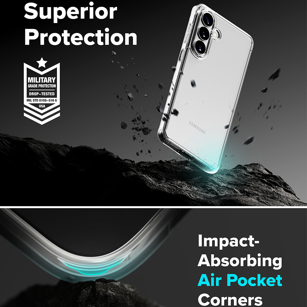 Futrola za Samsung Galaxy S26 S942, Ringke, Fusion, Transparentna