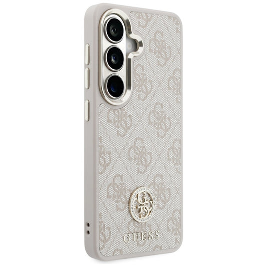 Futrola za Samsung Galaxy S26 S942, GUESS, 4G Big Rhinestone Triangle Strap, Roze