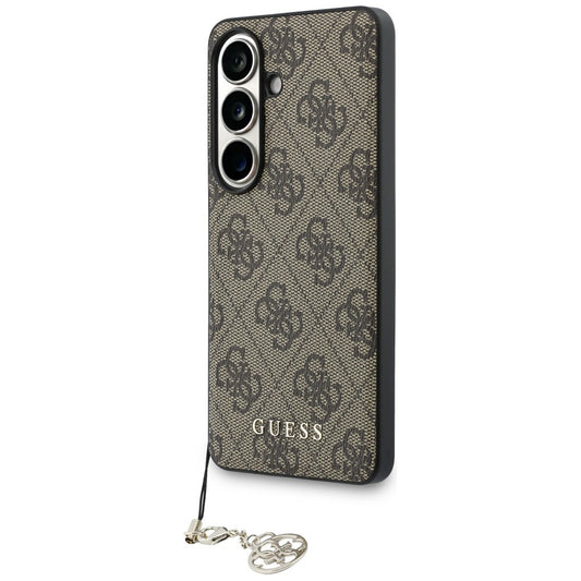 Futrola za Samsung Galaxy S26 S942, Guess, 4G Classic Logo Charm, Braon
