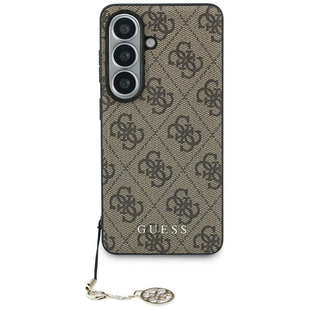 Futrola za Samsung Galaxy S26 S942, Guess, 4G Classic Logo Charm, Braon