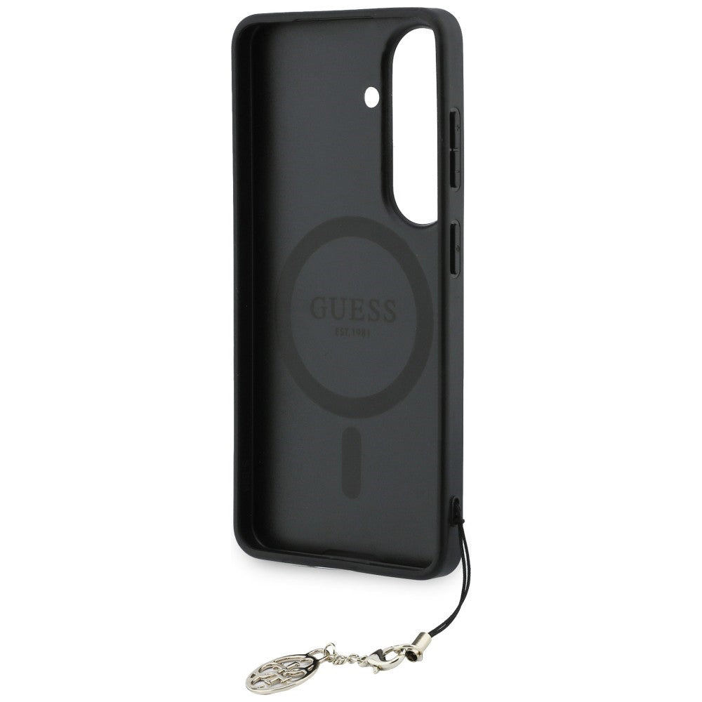Futrola za Samsung Galaxy S26 S942, Guess, 4G Classic Logo Charm, Braon