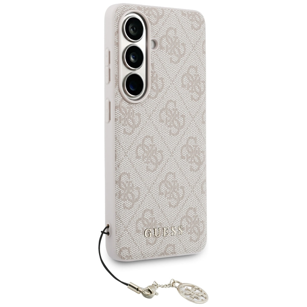 Futrola za Samsung Galaxy S26 S942, Guess, 4G Classic Logo Charm, Roze.