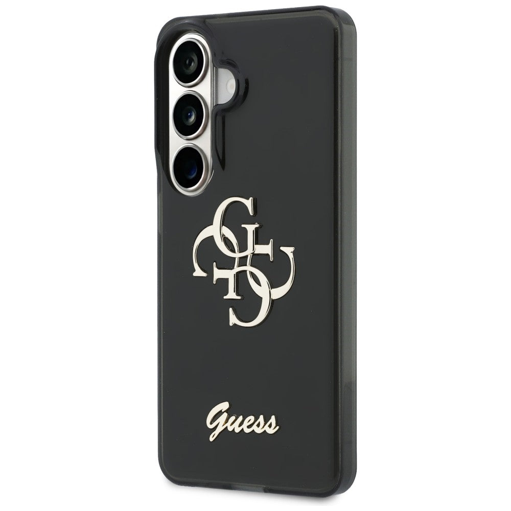 Futrola za Samsung Galaxy S26 S942, Guess, IML Big Metal 4G Script, Crna