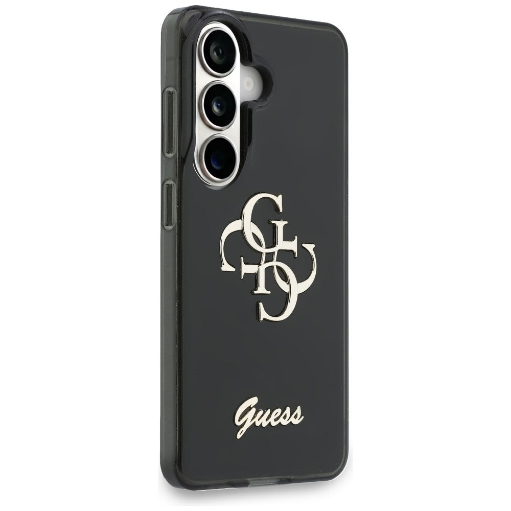 Futrola za Samsung Galaxy S26 S942, Guess, IML Big Metal 4G Script, Crna