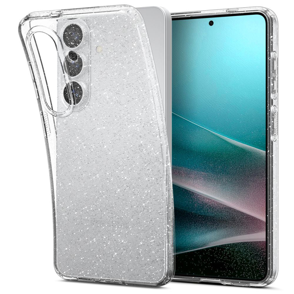 Husa za Samsung Galaxy S26 S942, Spigen, Liquid Crystal Glitter, Transparentna ACS10729
