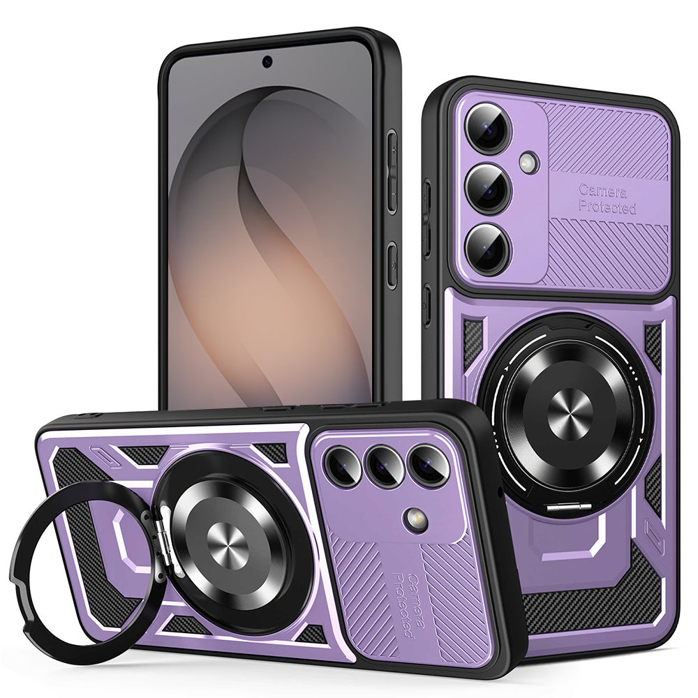 Futrola za Samsung Galaxy S26, Techsuit, RuggedCam, Ljubičasta