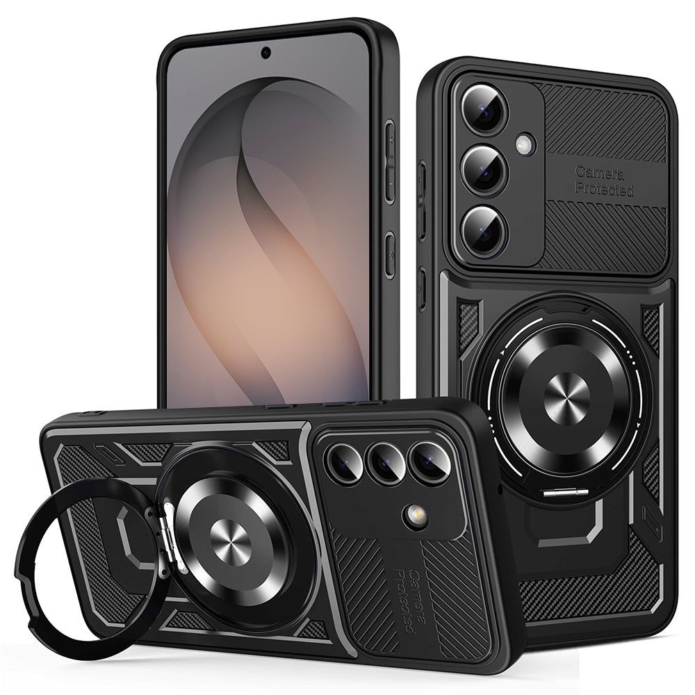 Futrola za Samsung Galaxy S26 S942, Techsuit, RuggedCam, Crna