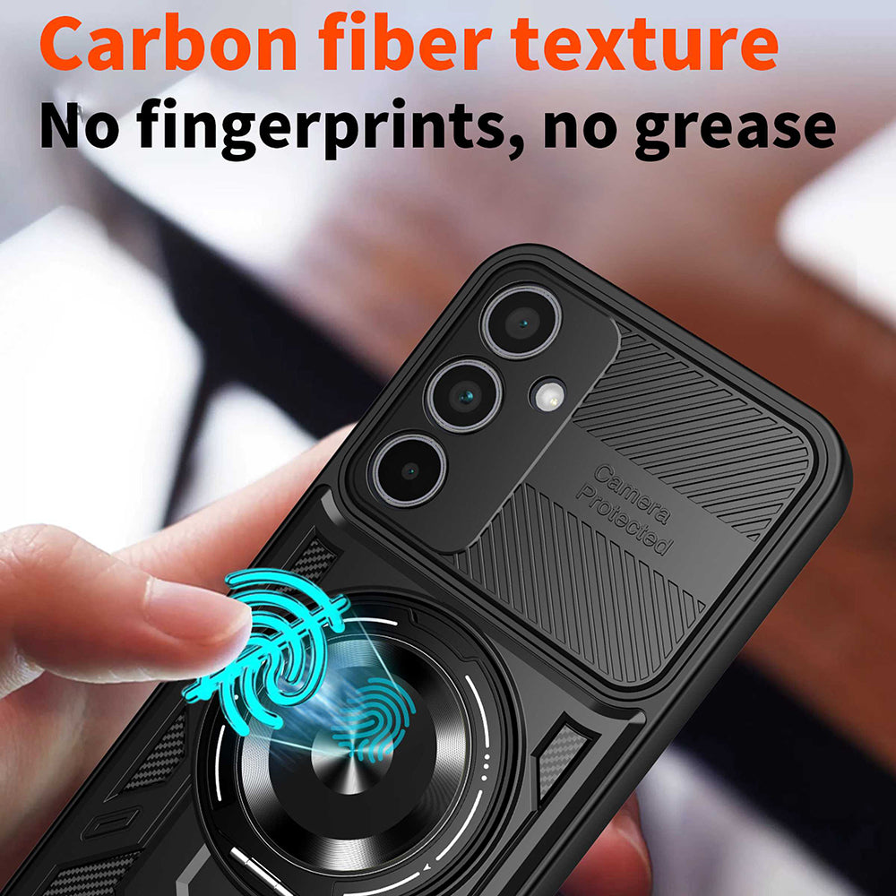 Futrola za Samsung Galaxy S26 S942, Techsuit, RuggedCam, Crna