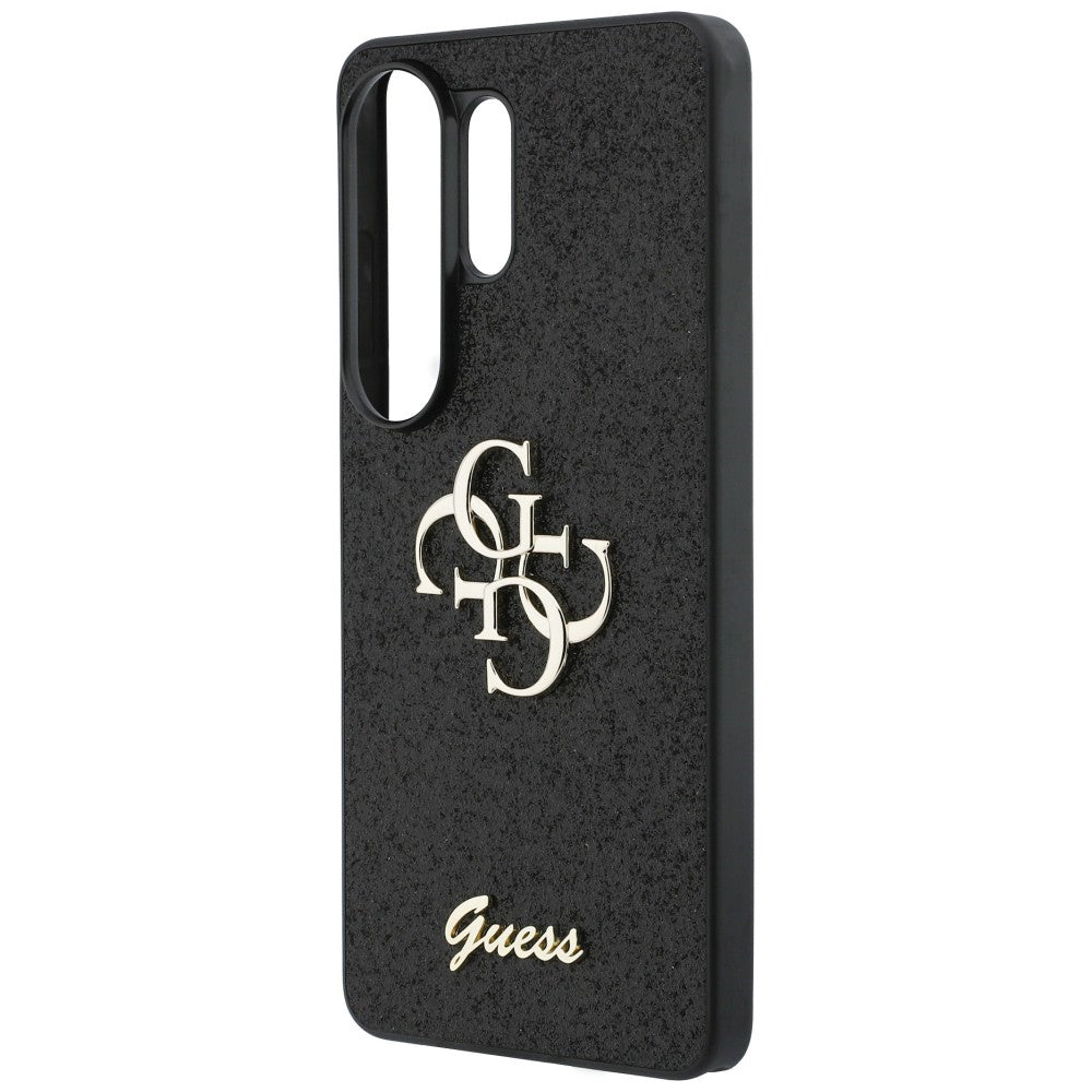 Futrola za Samsung Galaxy S26 Ultra S948, Guess, Fixed Glitter Big 4G Metal Frame, Crna