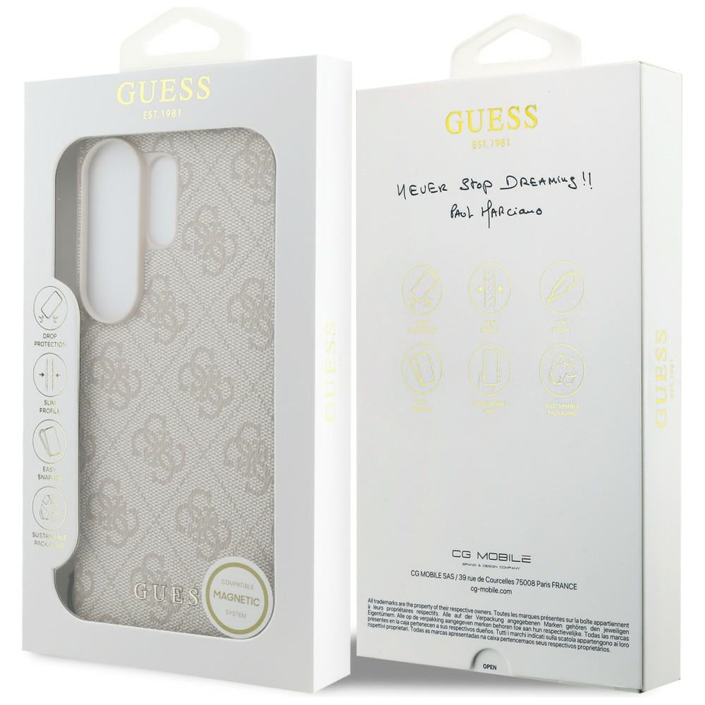 Futrola za Samsung Galaxy S26 Ultra S948, Guess, 4G Classic Logo Charm, Roze
