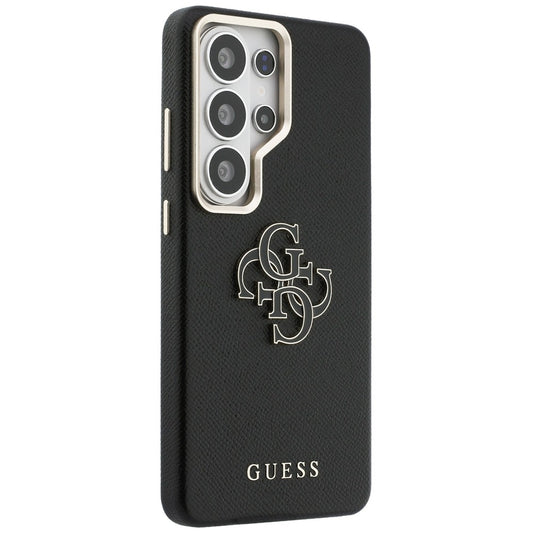 Futrola za Samsung Galaxy S26 Ultra S948, Guess, 4G Grained Big and Classic Logo, Crna
