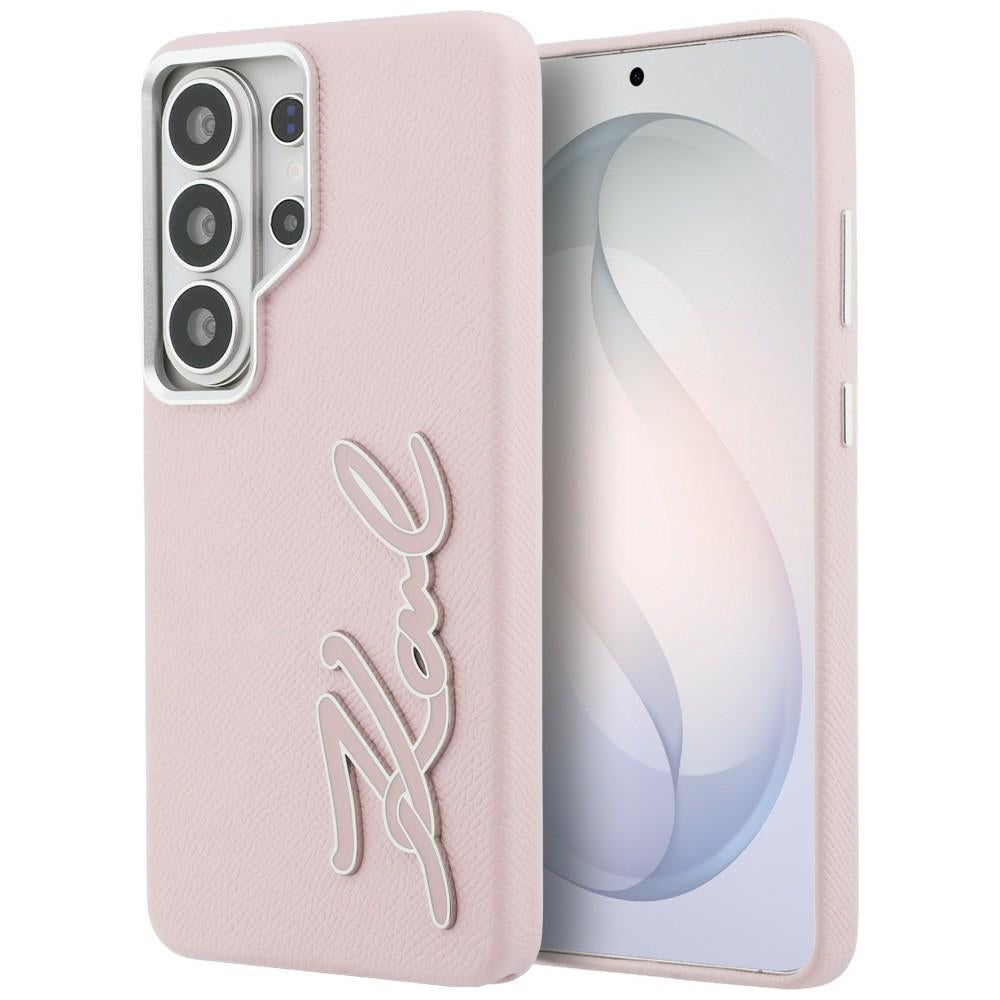 Futrola za Samsung Galaxy S26 Ultra S948, Karl Lagerfeld, Signature Resin Logo, Roze