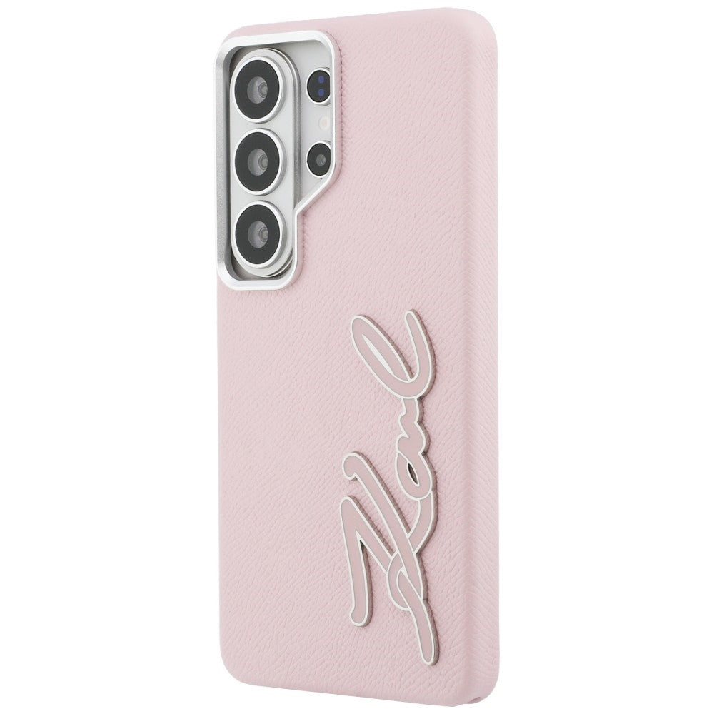 Futrola za Samsung Galaxy S26 Ultra S948, Karl Lagerfeld, Signature Resin Logo, Roze