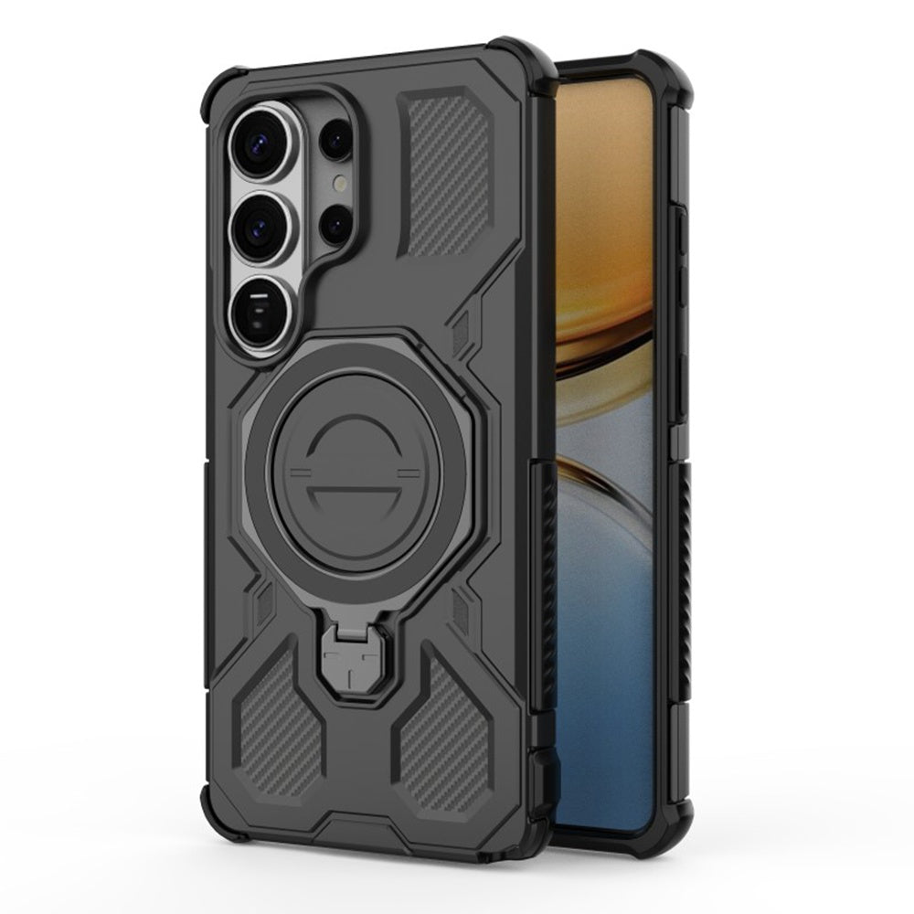 Futrola za Samsung Galaxy S26 Ultra S948, Techsuit, Carbon Shield Pro, Crna