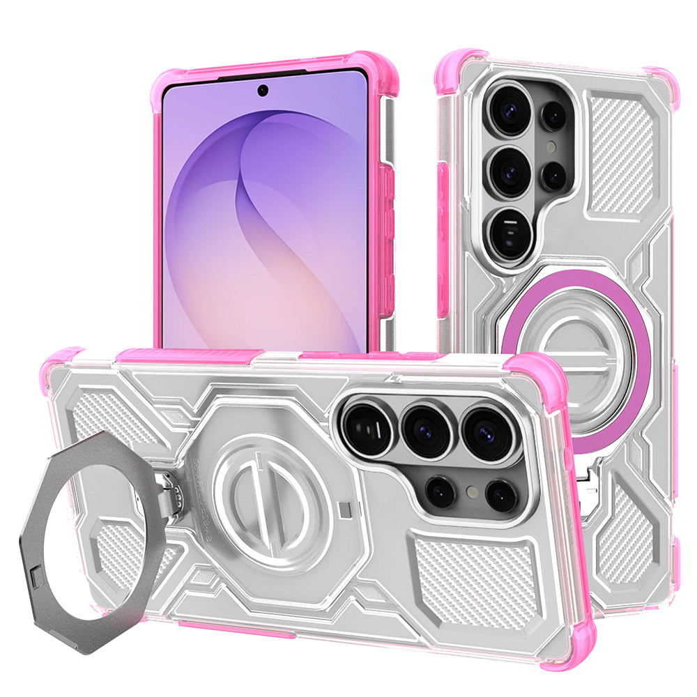 Futrola za Samsung Galaxy S26 Ultra S948, Techsuit, Carbon Shield Pro, Roze
