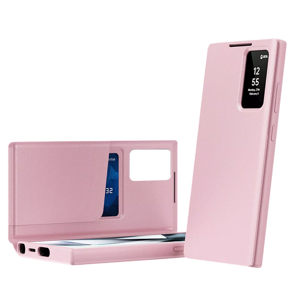 Futrola za Samsung Galaxy S26 Ultra S948, Techsuit, SmartView, Roze