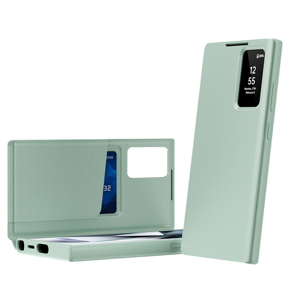 Futrola za Samsung Galaxy S26 Ultra S948, Techsuit, SmartView, Zelena