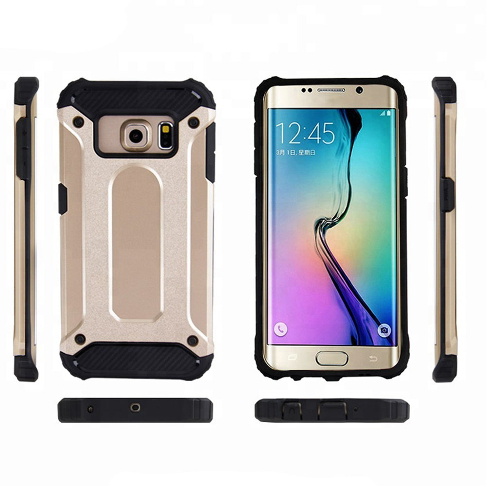 Futrola za Samsung Galaxy S6 G920, Techsuit, Hybrid Armor, Crna
