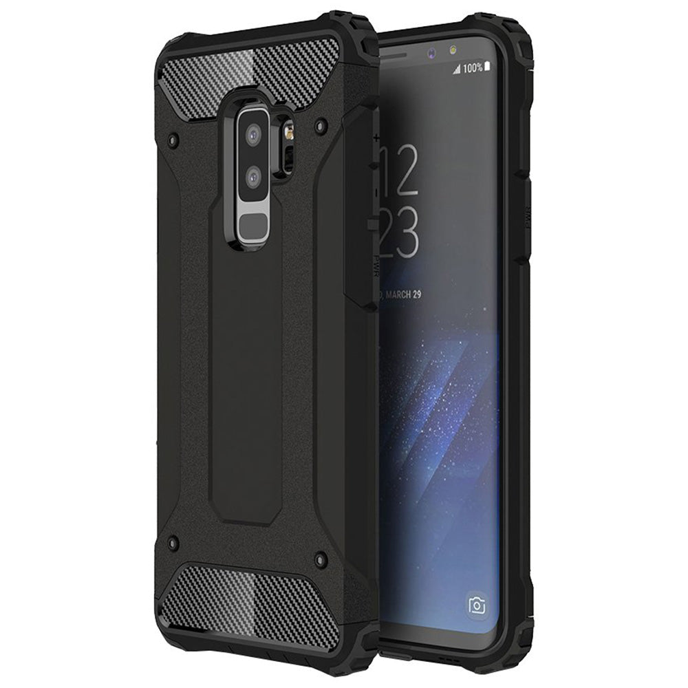 Futrola za Samsung Galaxy S9+ G965, Techsuit, Hybrid Armor, Crna