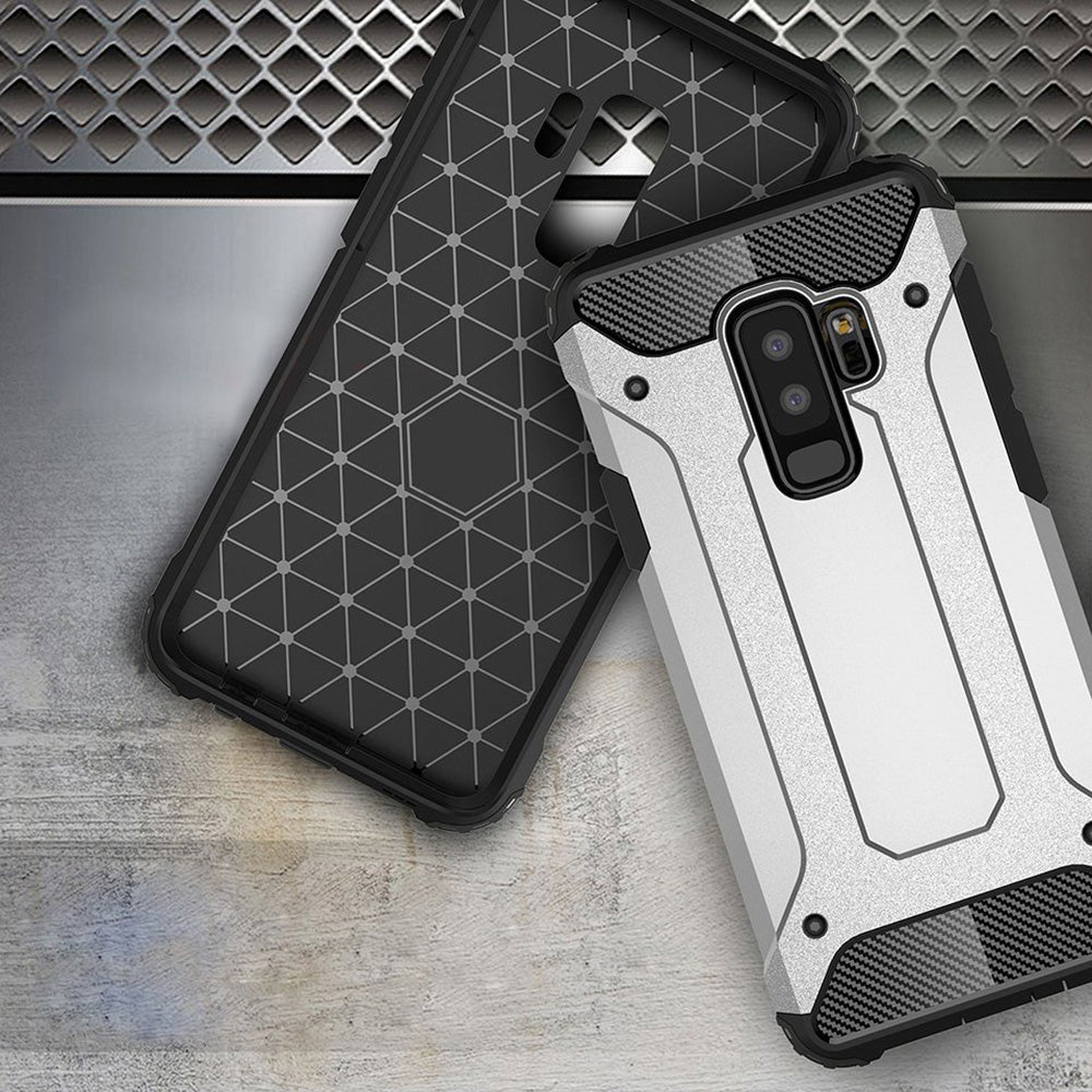 Futrola za Samsung Galaxy S9+ G965, Techsuit, Hybrid Armor, Crna