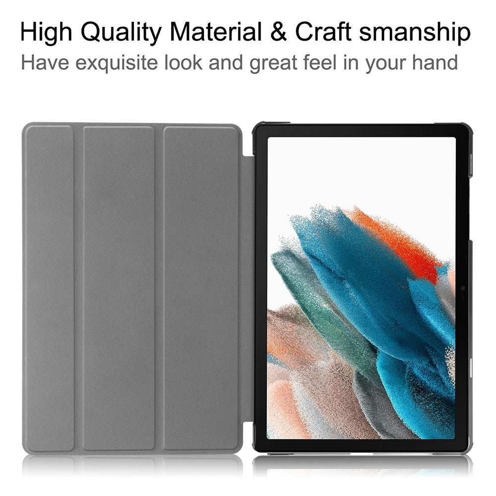 Futrola za Samsung Galaxy Tab A11+ / Tab A9+, Techsuit, FoldPro Butterfly, Višebojna