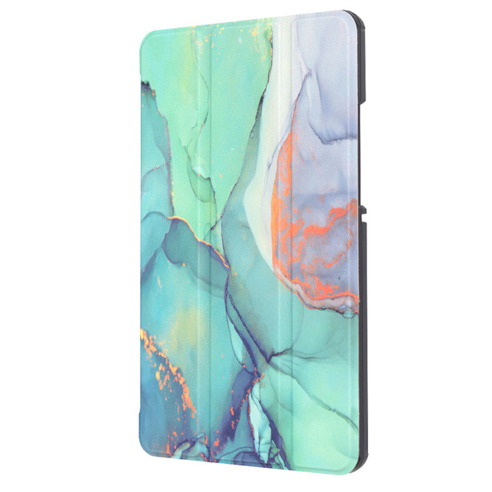 Futrola za Samsung Galaxy Tab A11+ / Tab A9+, Techsuit, FoldPro Green Time, Multicolor