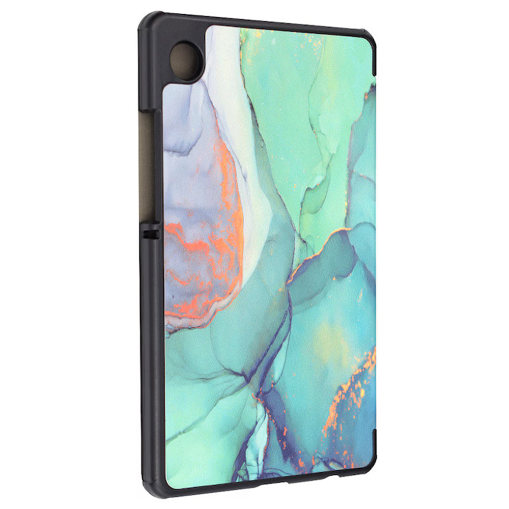 Futrola za Samsung Galaxy Tab A11+ / Tab A9+, Techsuit, FoldPro Green Time, Multicolor
