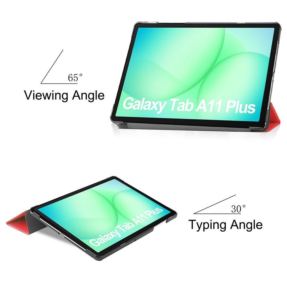 Futrola za Samsung Galaxy Tab A11+ / Tab A9+, Techsuit, FoldPro, Crvena