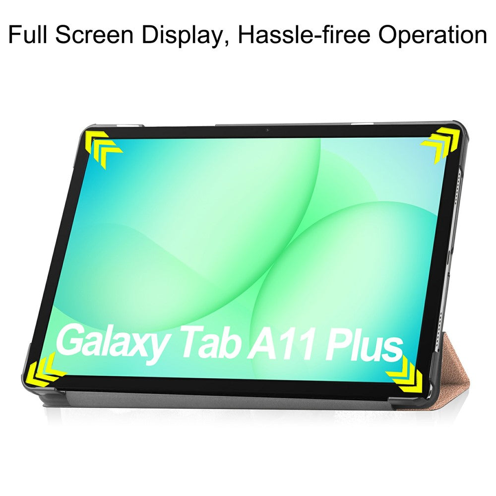 Futrola za Samsung Galaxy Tab A11+ / Tab A9+, Techsuit, FoldPro, Roze