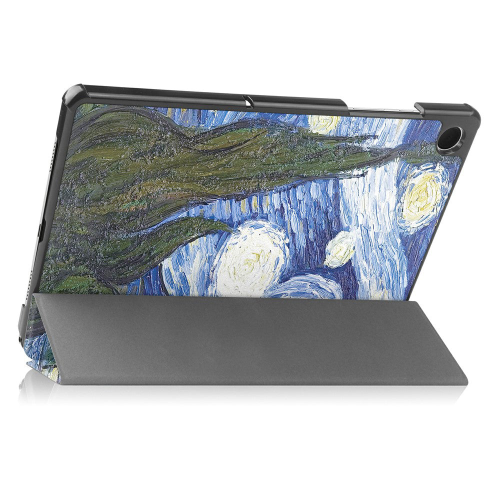 Futrola za Samsung Galaxy Tab A11+ / Tab A9+, Techsuit, FoldPro Starry Night, Višebojna