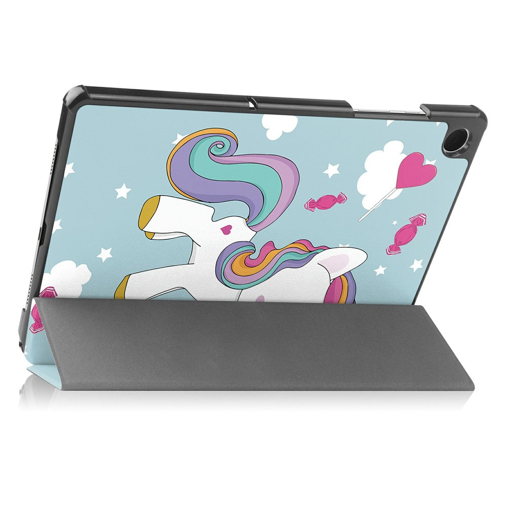 Futrola za Samsung Galaxy Tab A11+ / Tab A9+, Techsuit, FoldPro Unicorn, Multicolor