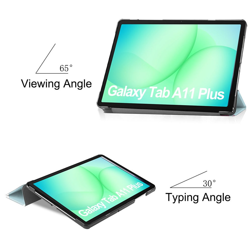 Futrola za Samsung Galaxy Tab A11+ / Tab A9+, Techsuit, FoldPro Unicorn, Multicolor