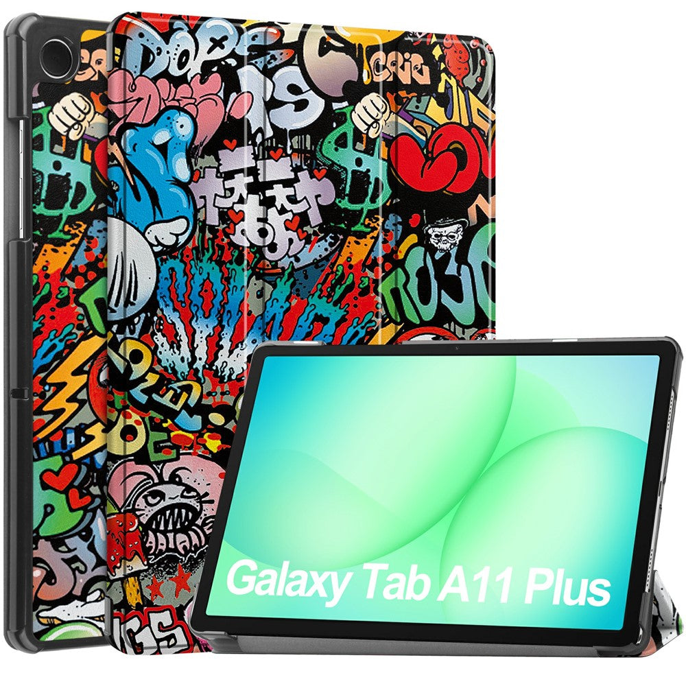 Futrola za Samsung Galaxy Tab A11+ / Tab A9+, Techsuit, FoldPro Urban Vibe, Multicolor