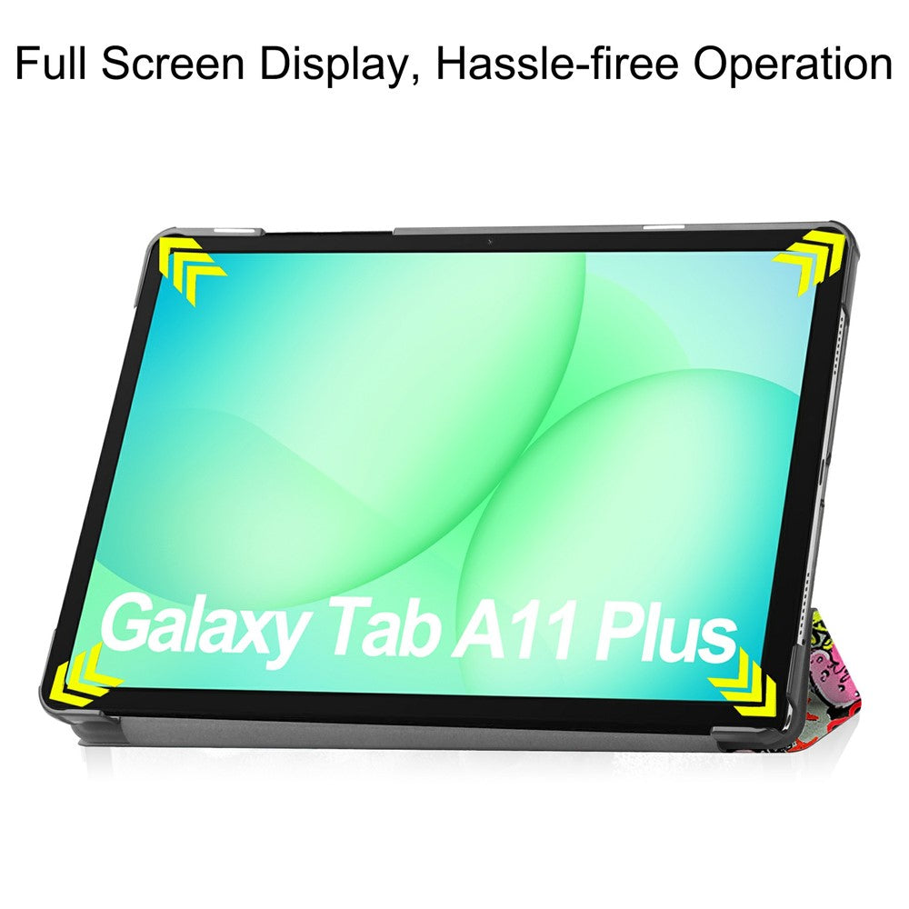 Futrola za Samsung Galaxy Tab A11+ / Tab A9+, Techsuit, FoldPro Urban Vibe, Multicolor