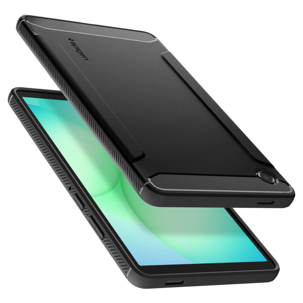 Futrola za Samsung Galaxy Tab A11, Spigen, Rugged Armor, Mat Crna ACS10462
