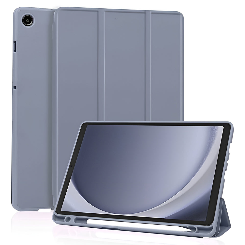 Futrola za Samsung Galaxy Tab A11 / Tab A9, Techsuit, Flex Trifold New Model, Ljubičasta