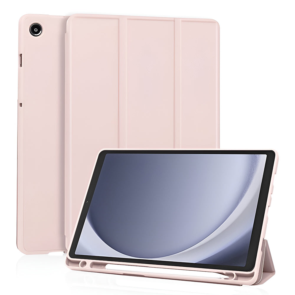 Futrola za Samsung Galaxy Tab A11 / Tab A9, Techsuit, Flex Trifold New Model, Roze