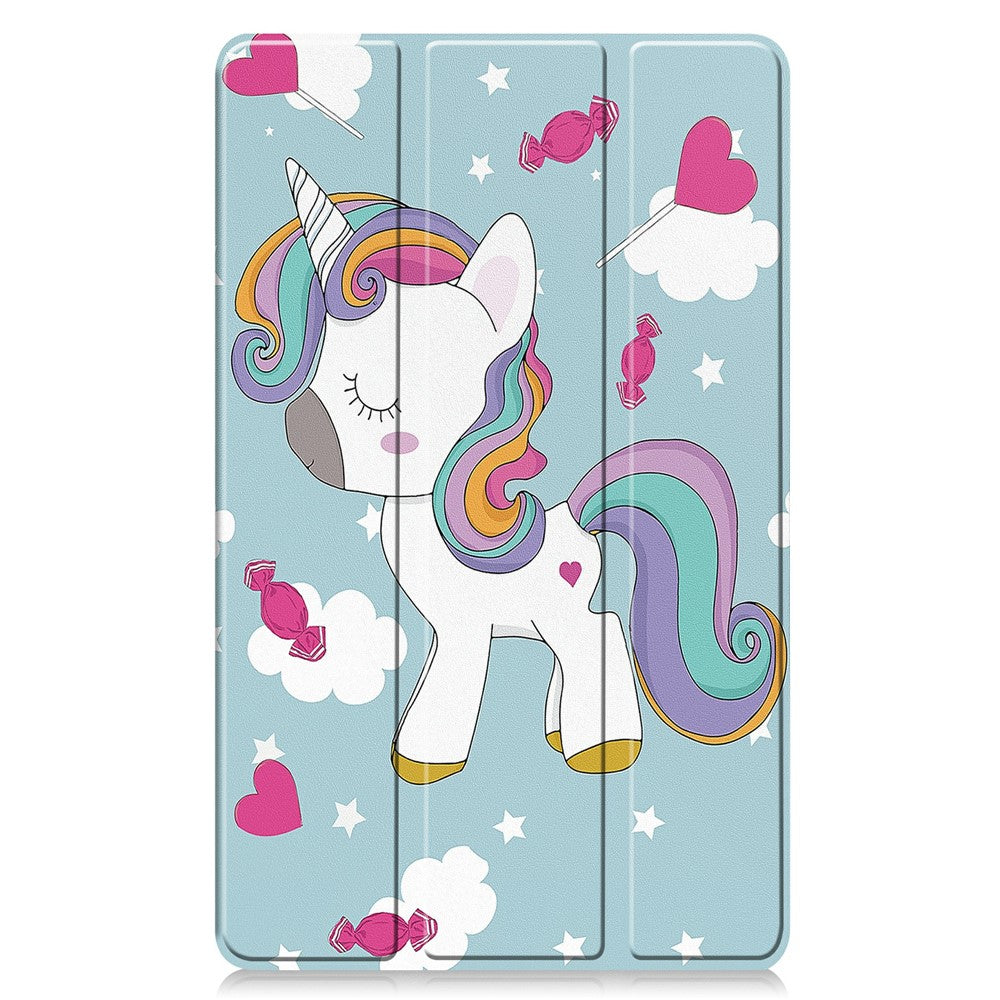 Futrola za Samsung Galaxy Tab A11 / Tab A9, Techsuit, FoldPro Unicorn New Model, Multicolor