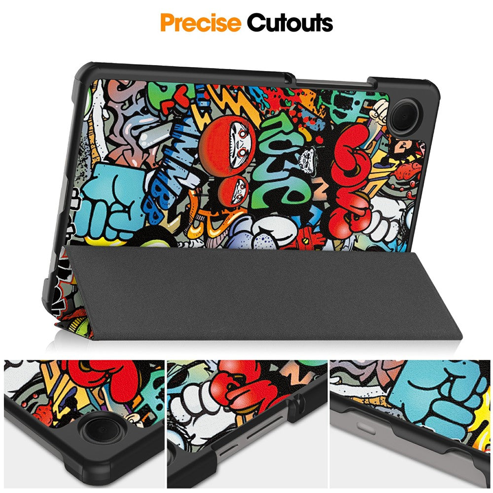 Futrola za Samsung Galaxy Tab A11 / Tab A9, Techsuit, FoldPro Urban, Šareni