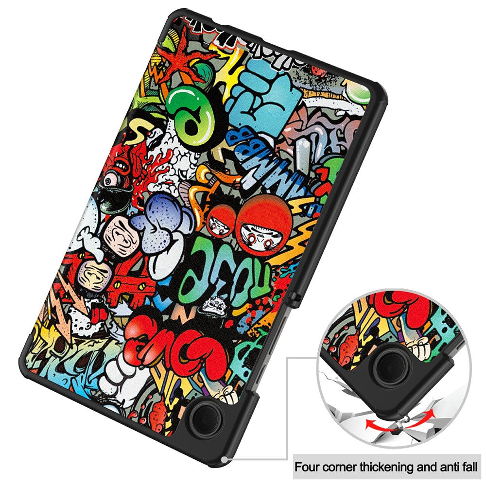 Futrola za Samsung Galaxy Tab A11 / Tab A9, Techsuit, FoldPro Urban, Šareni