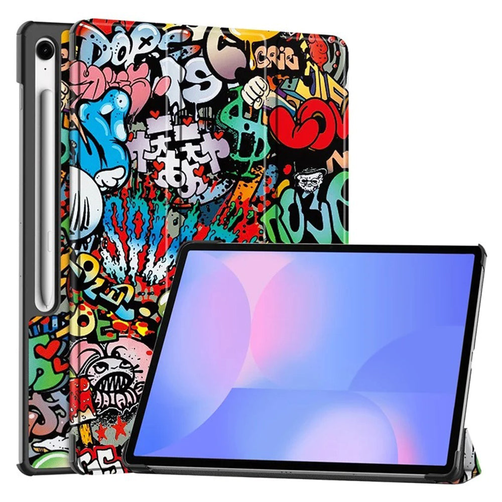 Futrola za Samsung Galaxy Tab S10 FE+, Techsuit, FoldPro Urban Vibe, Višebojna