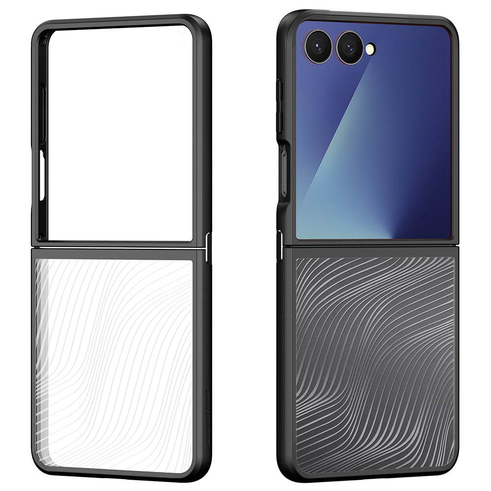 Futrola za Samsung Galaxy Z Flip7 F766, DUX DUCIS, Aimo, Crna