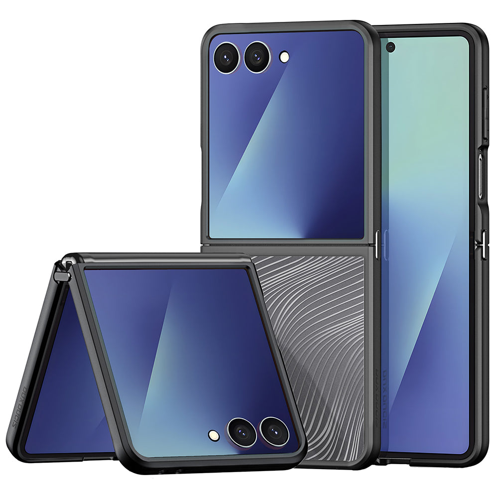 Futrola za Samsung Galaxy Z Flip7 F766, DUX DUCIS, Aimo, Crna