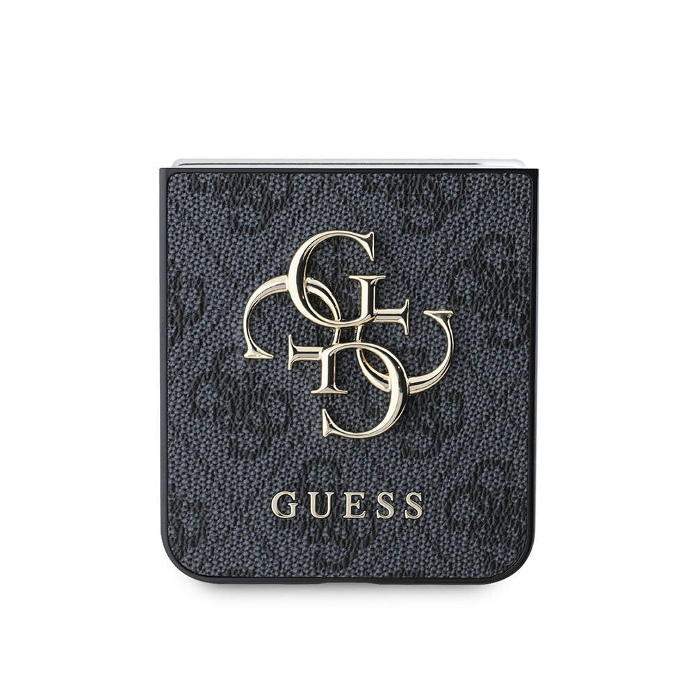Futrola za Samsung Galaxy Z Flip7 F766, Guess, 4G Metal Logo, Braon