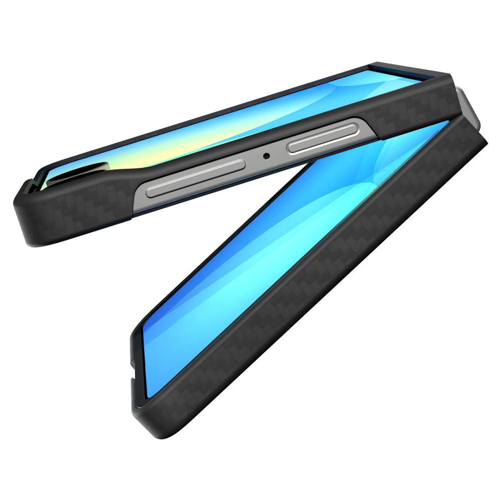 Futrola za Samsung Galaxy Z Flip7 F766, Spigen, Air Skin, Crna ACS09564