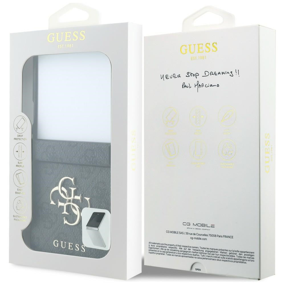 Futrola za Samsung Galaxy Z Flip8 F776, Guess, 4G Big Logo, Crna