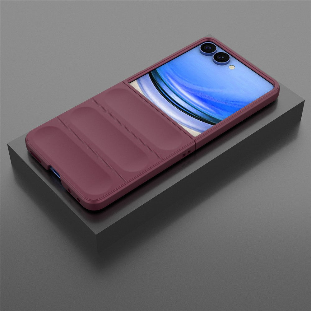 Futrola za Samsung Galaxy Z Flip8 F776, Techsuit, Magic Shield, Bordo