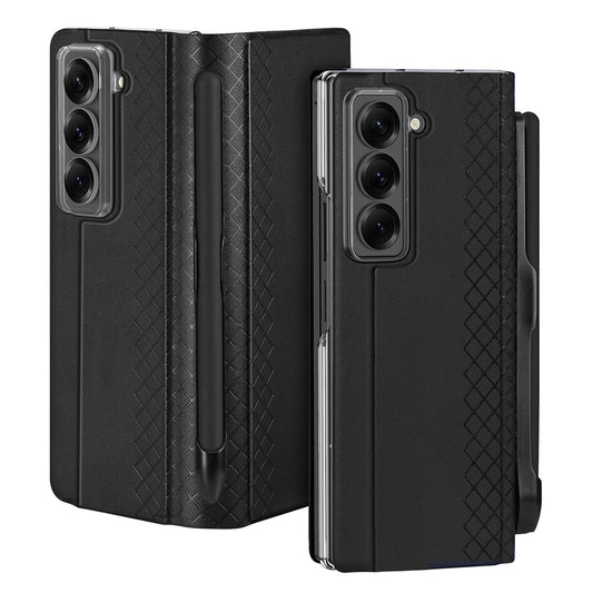 Futrola za Samsung Galaxy Z Fold Special, DUX DUCIS, Bril (sa držačem za olovku), Crna