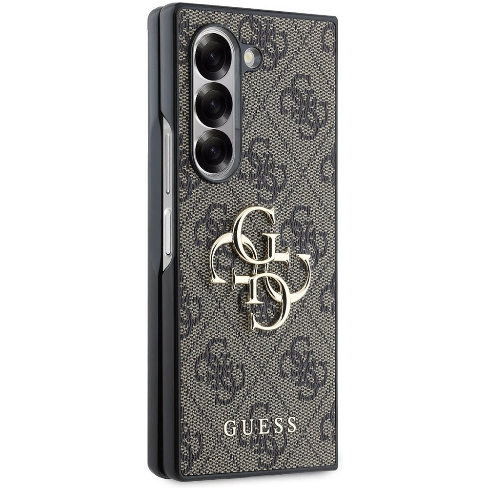 Futrola za Samsung Galaxy Z Fold6 F956, Guess, 4G Metal Logo, Braon